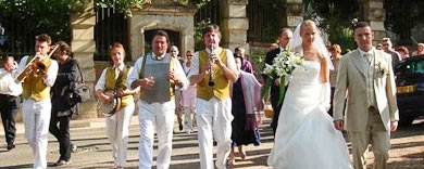 un orchestre jazz mariage