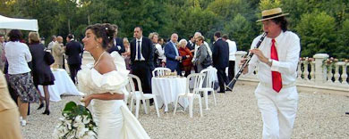 animation jazz mariage